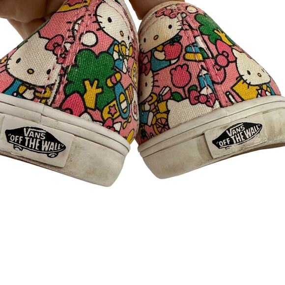 VANS Hello Kitty sneakers shoes us 8 men's 6.5 great condition - Picture 3 of 9